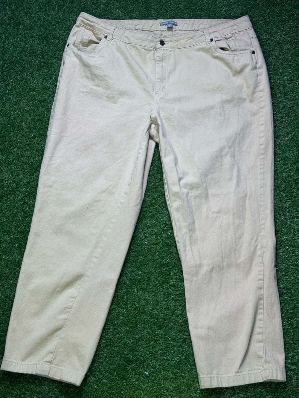 Jessica London Women's Tan Casual Pants Size 20W